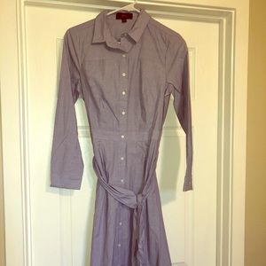 J Crew button down shirt dress